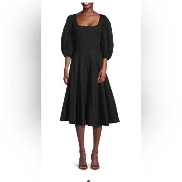 COPY - STAUD Women's Swells Squareneck A Line Dress - Picture 1 of 4